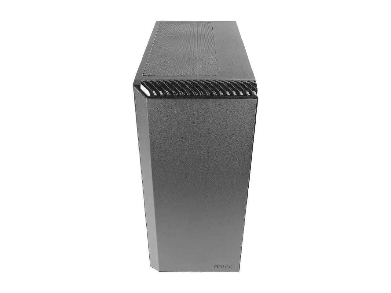 Antec Performance Series P82 Flow ATX Mid-Tower Case, Tool-Free Tempered Glass Side Panel, Removable 2.5" SSD Rack, Support for Up to 4 x 2.5" SSDs, White LED, 4 x 140 mm White Blade Fans Included