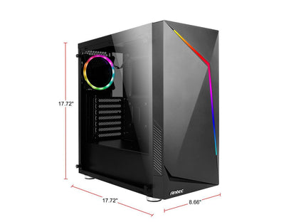 Antec NX Series NX300 Black SPCC + Plastic ATX Mid Tower Computer Case