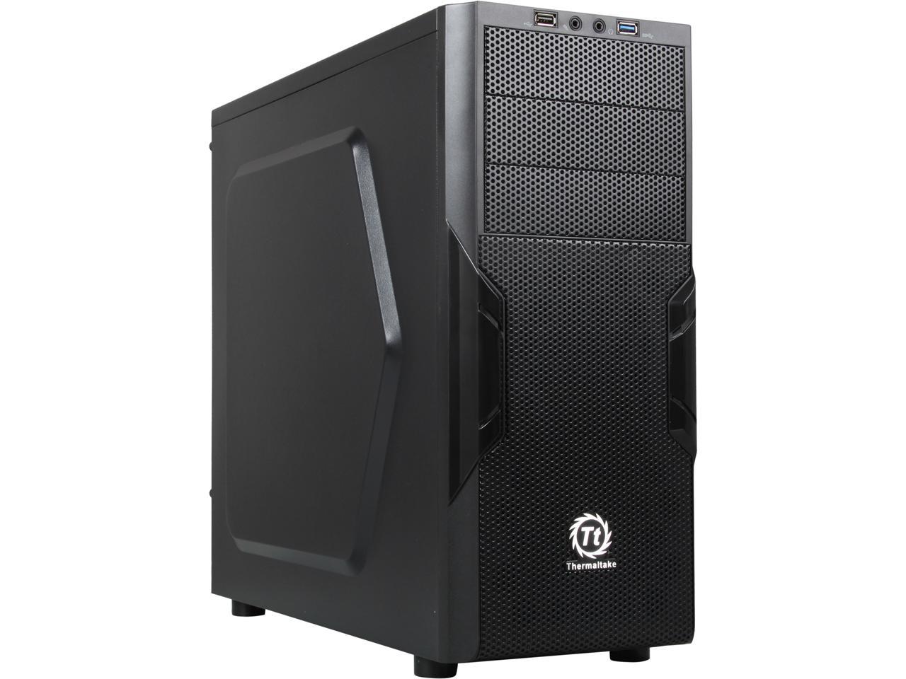 Thermaltake Versa H22 SPCC ATX Mid-Tower Gaming Case 7 x Expansion Slots 3 x 5.25" External Drive Bays