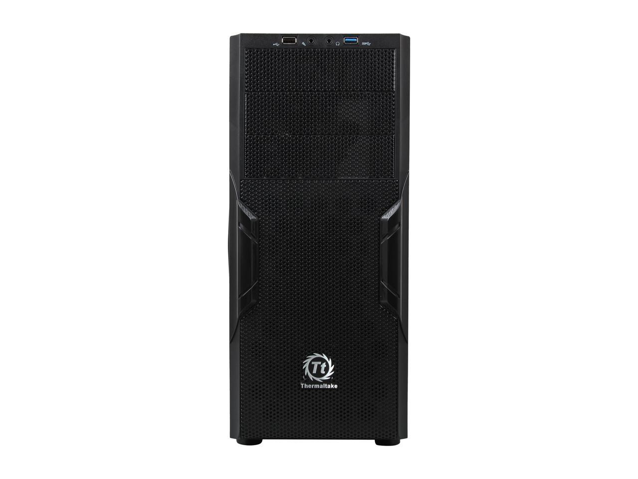 Thermaltake Versa H22 SPCC ATX Mid-Tower Gaming Case 7 x Expansion Slots 3 x 5.25" External Drive Bays