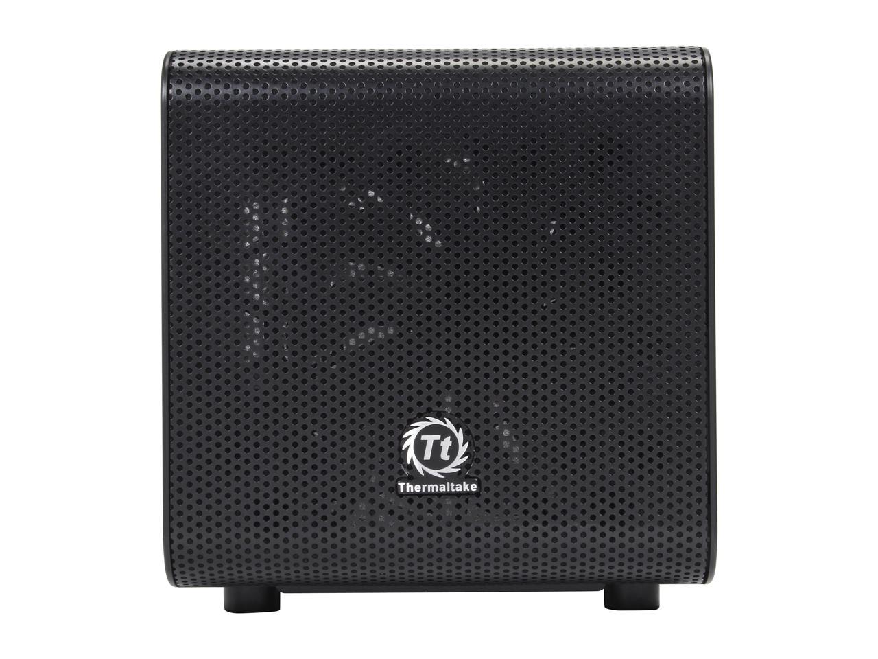 Thermaltake Core V1 Extreme Mini ITX Cube Chassis, Compatible with Air and Liquid Cooling Builds (CA-1B8-00S1WN-00)