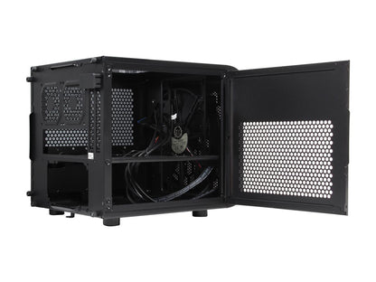 Thermaltake Core V1 Extreme Mini ITX Cube Chassis, Compatible with Air and Liquid Cooling Builds (CA-1B8-00S1WN-00)