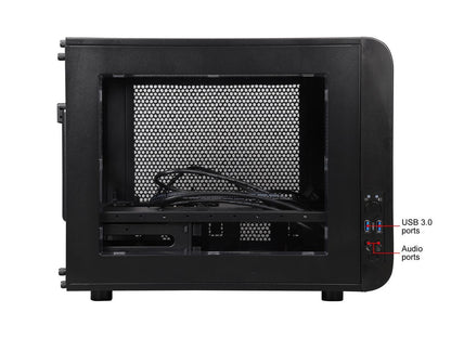Thermaltake Core V21 Black Extreme Micro ATX Cube Chassis CA-1D5-00S1WN-00