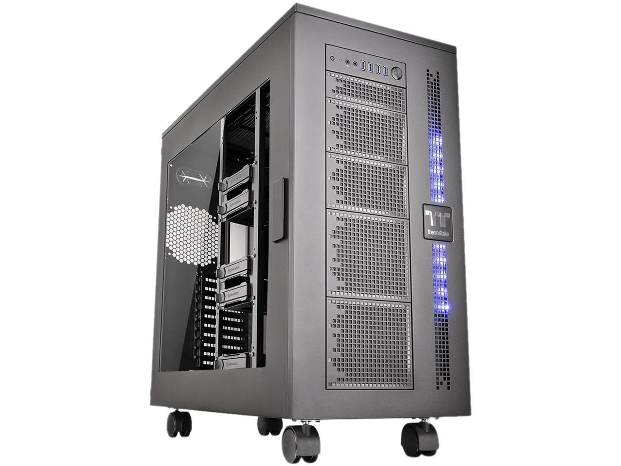 Thermaltake Core W100 Black Extreme Cooling XL-ATX Fully Modular/Dismantle Stackable Tt LCS Certified Super Tower Chassis CA-1F2-00F1WN-00