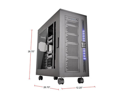 Thermaltake Core W100 Black Extreme Cooling XL-ATX Fully Modular/Dismantle Stackable Tt LCS Certified Super Tower Chassis CA-1F2-00F1WN-00