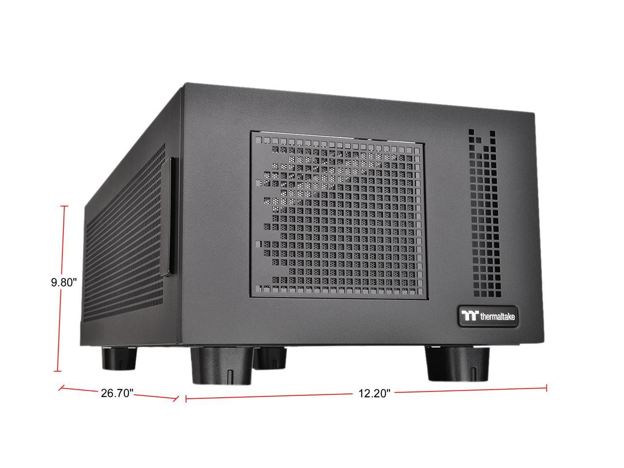 Thermaltake Core P100 Black Extended Cooling Fully Modular/Dismantle Stackable Tt LCS Certified Pedestal CA-1F1-00D1NN-00