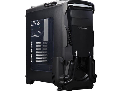 Thermaltake Versa N24 Black SPCC ATX Gaming Mid Tower with PSU Cover Computer Case CA-1G1-00M1WN-00