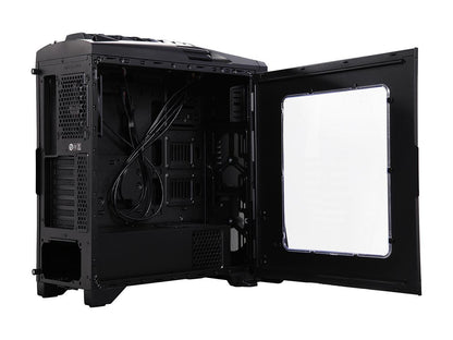 Thermaltake Versa N24 Black SPCC ATX Gaming Mid Tower with PSU Cover Computer Case CA-1G1-00M1WN-00