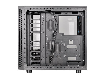 Thermaltake View 31 Dual Tempered Glass ATX Tt LCS Certified Black Gaming Mid Tower Computer Case CA-1H8-00M1WN-00