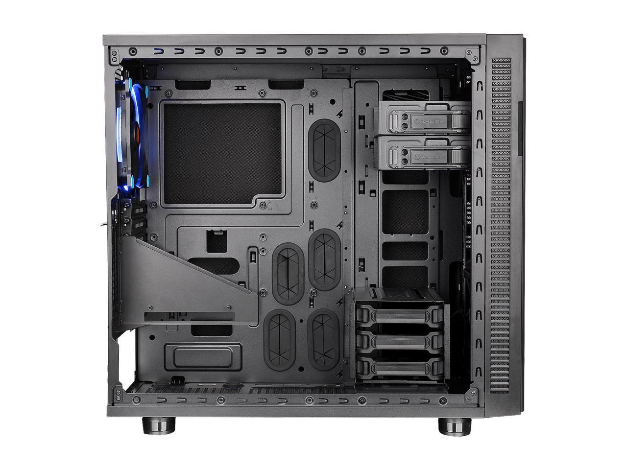 Thermaltake Suppressor F31 Tempered Glass Edition ATX Mid Tower Tt LCS Certified Gaming Silent Computer Case CA-1E3-00M1WN-03