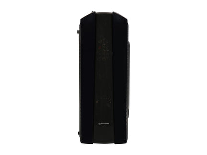Thermaltake Versa N27 Red LED Fan Edition Black ATX Gaming Mid Tower Computer Case CA-1H6-00M1WN-02