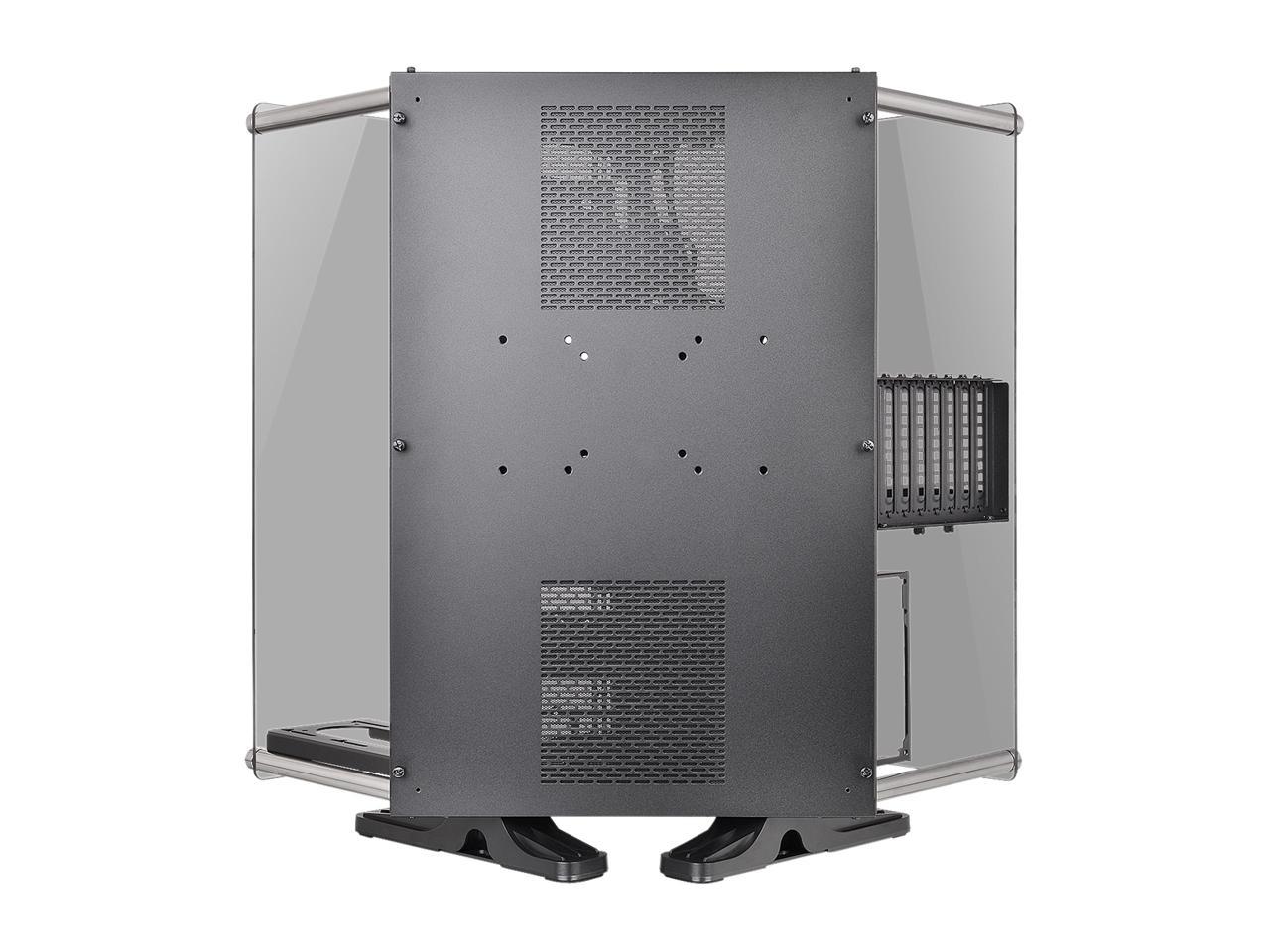 Thermaltake Core P90 Black Mid Tower Tempered Glass Open Frame Viewing Tt LCS Certified Gaming Computer Case CA-1J8-00M1WN-00