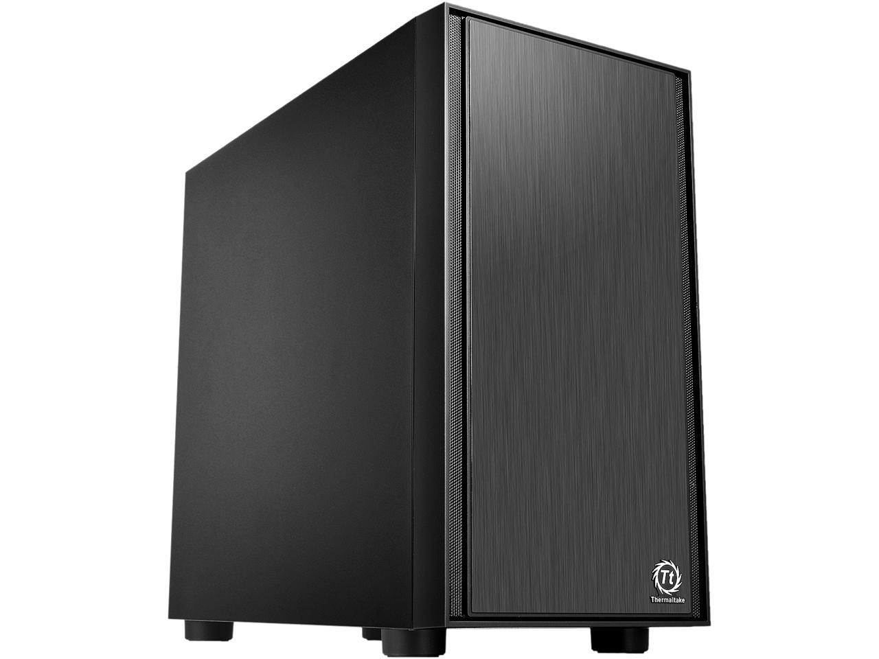 Thermaltake Versa H17 Black SPCC Micro ATX Gaming Computer Case CA-1J1-00S1NN-00