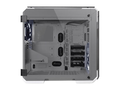 Thermaltake View 71 Tempered Glass Snow Edition 4-Sided Tempered Glass E-ATX Vertical GPU Modular Gaming Full Tower Computer Case CA-1I7-00F6WN-00