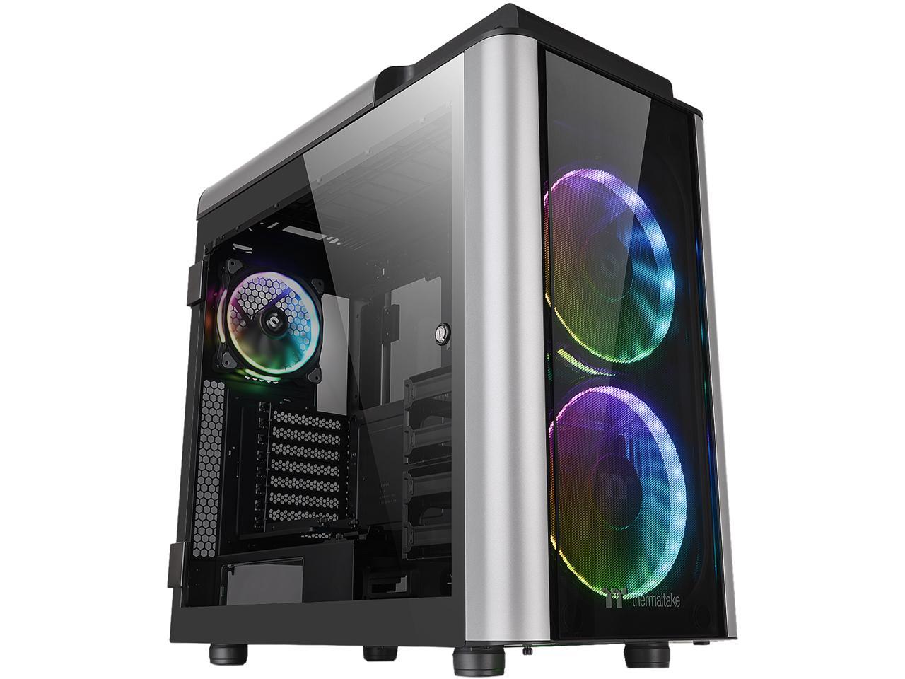 Thermaltake Level 20 GT RGB Plus E-ATX Full Tower Rotational Expansion Slot Type-C Modular Gaming Computer Case CA-1K9-00F1WN-01