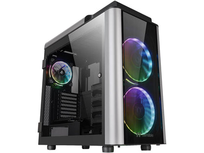 Thermaltake Level 20 GT RGB Plus E-ATX Full Tower Rotational Expansion Slot Type-C Modular Gaming Computer Case CA-1K9-00F1WN-01