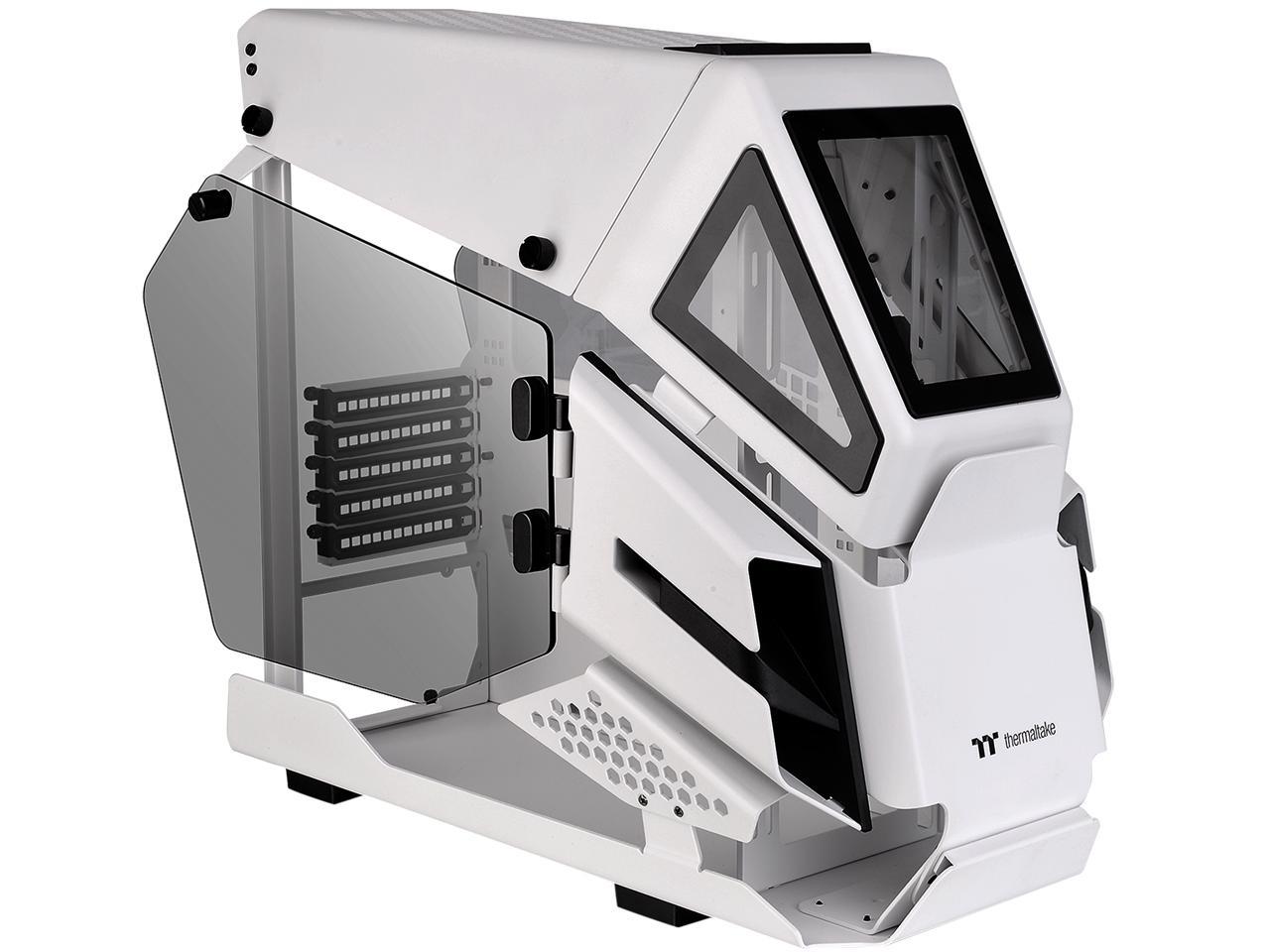 Thermaltake Commander C33 Motherboard Sync ARGB ATX Mid Tower Computer Chassis with 2x 200mm ARGB 5V Motherboard Sync RGB Front Fans + 1x 120mm Rear Black Fan Pre-installed CA-1N4-00M1WN-00
