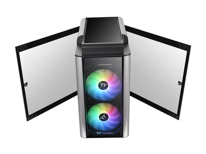 Thermaltake Level 20 GT ARGB CA-1K9-00F1WN-02 Black / Silver SPCC / Tempered Glass E-ATX Full Tower Case Full Tower Chassis