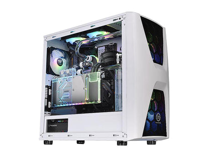Thermaltake Commander C34 TG Snow ARGB CA-1N5-00M6WN-00 White SPCC / Tempered Glass ATX Mid Tower Computer Case