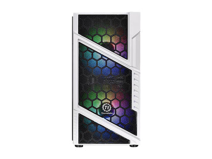 Thermaltake Commander C31 TG Snow ARGB CA-1N2-00M6WN-00 White SPCC / Tempered Glass ATX Mid Tower Computer Case