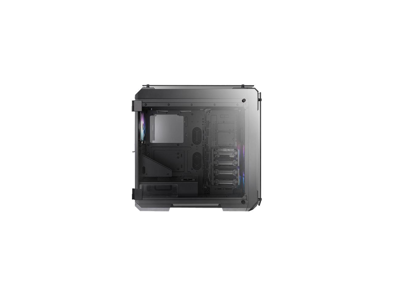 Thermaltake View 71 Motherboard Sync ARGB 4-Sided Tempered Glass Vertical GPU Modular E-ATX Gaming Full Tower Computer Case with 3 140mm 5V Motherboard Sync ARGB Fans Pre-installed CA-1I7-00F1WN-03