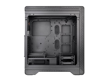 Thermaltake S500 Tempered Glass ATX Mid-Tower Computer Case with 140mm Front Fan + 120mm Rear Fan Pre-installed CA-1O3-00M1WN-01