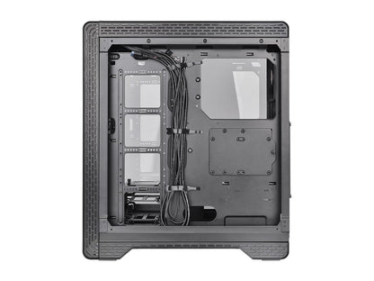 Thermaltake S500 Tempered Glass ATX Mid-Tower Computer Case with 140mm Front Fan + 120mm Rear Fan Pre-installed CA-1O3-00M1WN-01