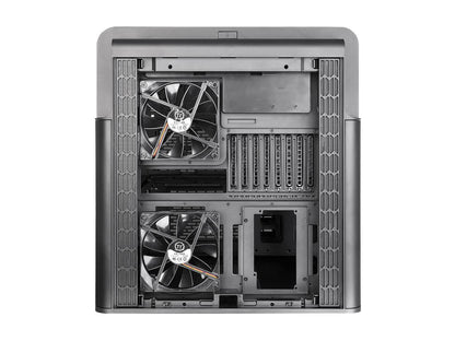 Thermaltake Level 20 HT Black Edition 4 Tempered Glass Type-C Fully Modular E-ATX Full Tower Computer Chassis with 2 x 140mm Top Fan Pre-Installed CA-1P6-00F1WN-00