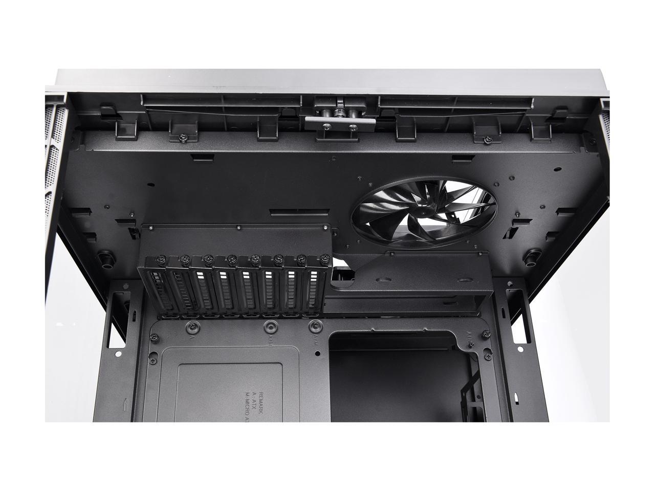 Thermaltake Level 20 HT Black Edition 4 Tempered Glass Type-C Fully Modular E-ATX Full Tower Computer Chassis with 2 x 140mm Top Fan Pre-Installed CA-1P6-00F1WN-00