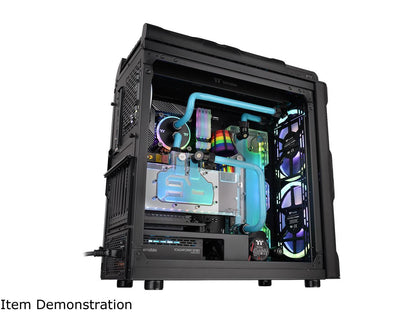 Thermaltake Level 20 RS Motherboard Sync ARGB ATX Mid Tower Gaming Computer Case with 2 200mm ARGB 5V Motherboard Sync RGB Fans + 140mm Black Rear Fan Pre-Installed CA-1P8-00M1WN-00
