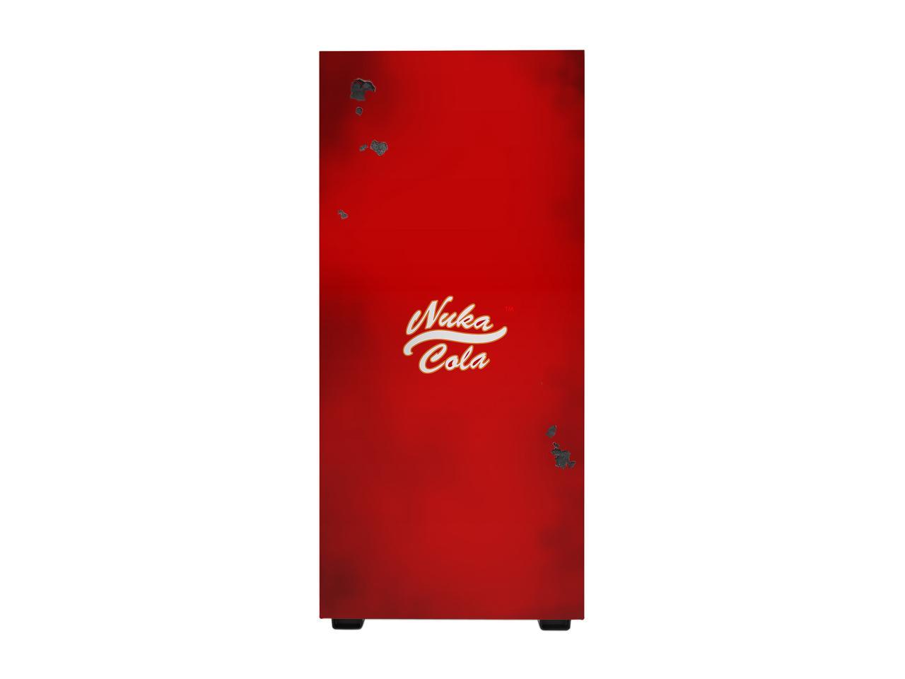 NZXT H700 - Limited Edition Nuka-Cola - ATX Mid-Tower PC Gaming Case - Tempered Glass Panel - Enhanced Cable Management System - Water-Cooling Ready - Limited Edition Nuka-Cola