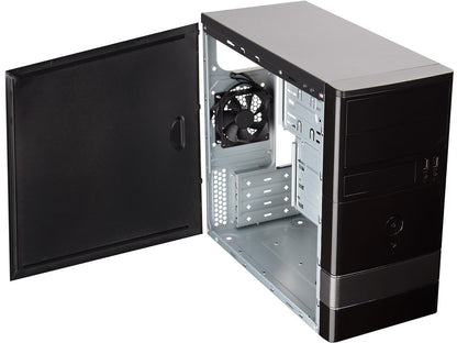Rosewill Micro ATX Mini Tower Computer Case with Dual Fans - FBM-01