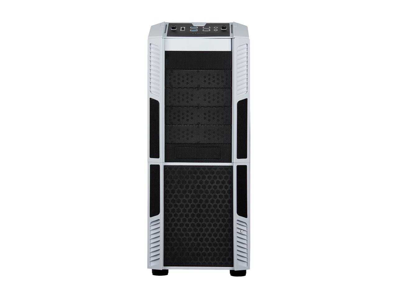 Rosewill Gaming ATX Full Tower Computer Case White Edition, Supports Up to E-ATX / XL-ATX, Comes with Four Fans - THOR V2-W