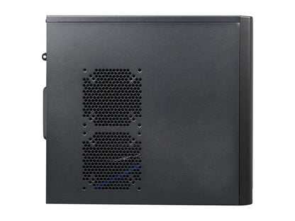Rosewill - Micro ATX Mini Tower Computer Case - Dual USB 3.0 Ports, Dual Fans Included, Supports Up to Four (4) Fans and Up to 12.5" VGA Cards - LINE-M