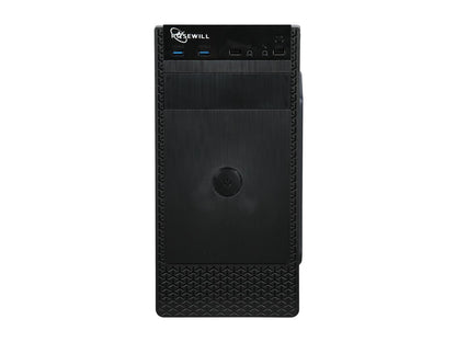 Rosewill FBM-X1 Black Steel / Plastic Mini Tower Case with Side Panel Window