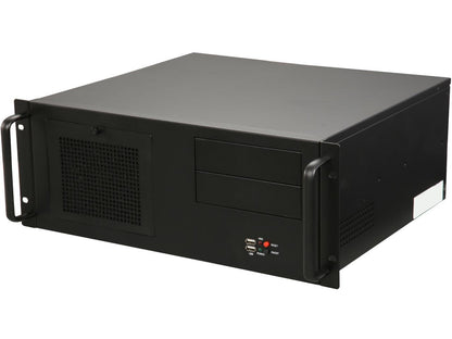 Rosewill RSV-R4100 - 4U Rackmount Server Case / Chassis - 8 Internal Bays, 2 Included Cooling Fans