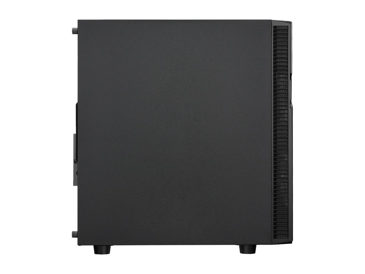 Rosewill FBM-X2-400 Micro ATX Mini Tower Desktop Gaming PC Computer Case with Pre-Installed 400W PSU, 240mm AIO Support, USB 3.0