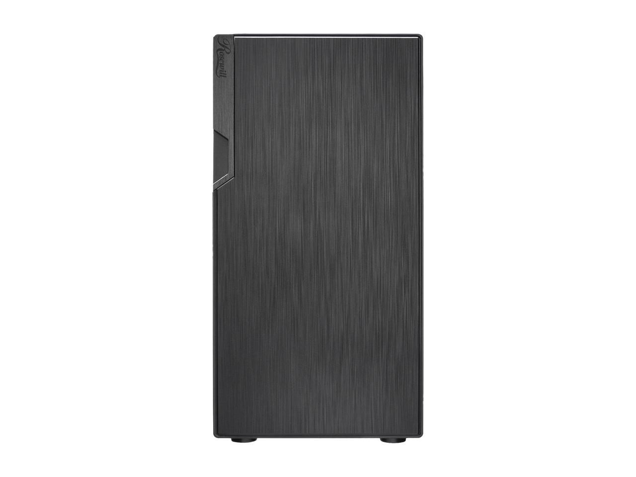 Rosewill FBM-X2-400 Micro ATX Mini Tower Desktop Gaming PC Computer Case with Pre-Installed 400W PSU, 240mm AIO Support, USB 3.0
