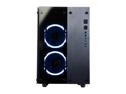 Rosewill Cullinan PX RGB Cube Mini ITX/ MicroATX/ ATX Mid Tower Gaming PC Computer Case, RGB Fans