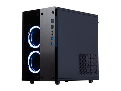 Rosewill Cullinan PX RGB Cube Mini ITX/ MicroATX/ ATX Mid Tower Gaming PC Computer Case, RGB Fans