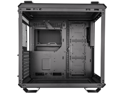 ASUS TUF Gaming GT502 Black ATX Mid-Tower Computer Case with Front Panel RGB Button, USB 3.2 Type-C and 2x USB 3.0 Ports, 2- way Graphic Card Mounting Orientation Compatible, 360mm and 280mm Radiator