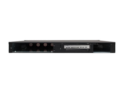 Athena Power RM-1U100DM Black Aluminum / Steel 1U Rackmount Server Case 1 External 5.25" Drive Bays