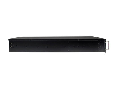 Athena Power RM-DD2U24E608 Black 1.2mm Steel 2U Rackmount Server Case 600W 80 PLUS Bronze 4 External 5.25" Drive Bays