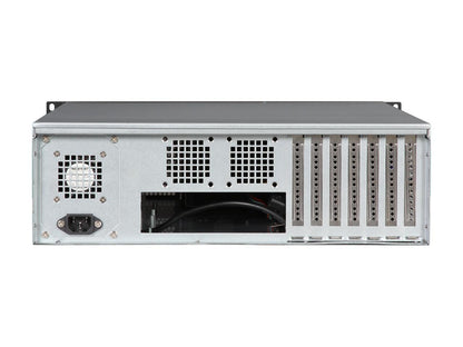 Athena Power RM-3U3046X708 3U Black Rackmount EATX Chassis 4 x 5.25" Drive Bays 700W 80 PLUS BRONZE