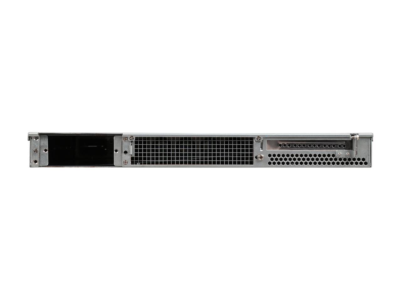 Athena Power RM-1U1122HE6 12 x 2.5â€? SAS / SATA Hot Swap, 1.2mm SGCC 1U Rackmount Server Storage Case Only, 1U Single / Micro Redundant - OEM