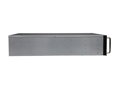 Athena Power RM-3U3163HE12 12Gb/s 3U Hot-Swap 16-Bay E-ATX Rackmount Server Chassis w/ 12Gbps Mini-SAS Backplane Supports 16 x 3.5" or 2.5" SAS / SATA SSD / HDD - Support E-ATX (12" x 13") M/B - Exter - OEM