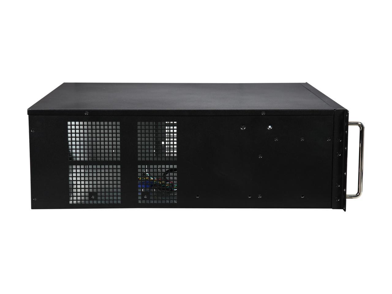 Athena Power RM-4U8G1043 Black SGCC (T = 1.2mm) 4U Rackmount Server Case - OEM
