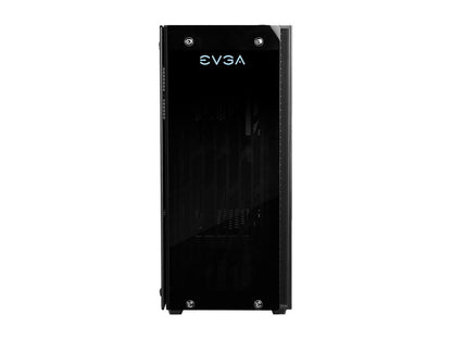 EVGA DG-76 Matte Black Mid-Tower, 2 Sides of Tempered Glass, RGB LED and Control Board, Gaming Case 160-B0-2230-KR