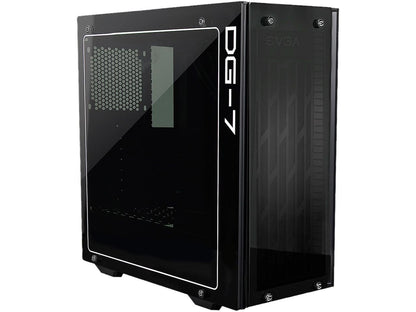 EVGA DG-75 Matte Black Mid-Tower, 2 Sides of Tempered Glass, Gaming Case 150-B0-2020-KR