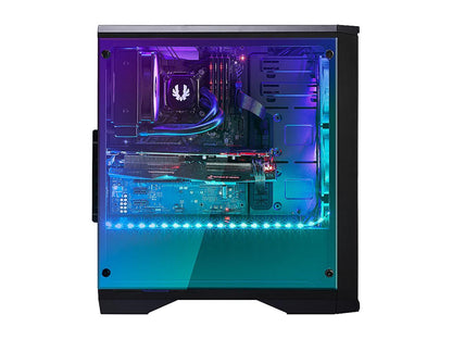BitFenix Enso Mesh Case Black, Mesh Front Panel, Tempered Glass Window Side Panel, ATX/Micro ATX/Mini ITX Form Factor, Asus AURA SYNC 3 pin Addressable RGB LED, ATX PSU Compatible BFC-ESM-150-KKWGK-RP